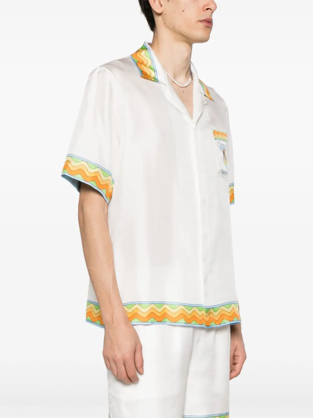 Afro Cubism silk shirt