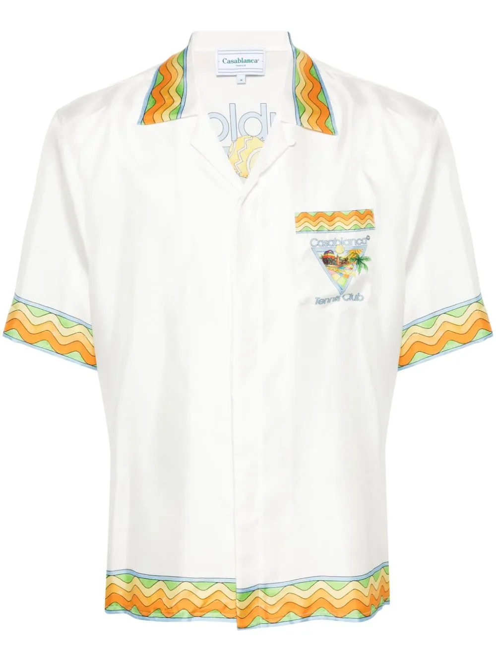 Afro Cubism silk shirt