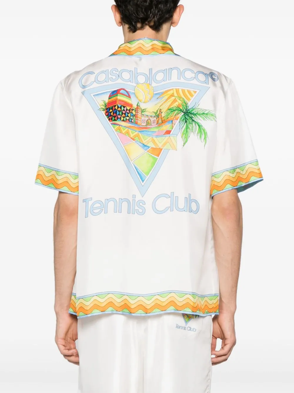 Afro Cubism silk shirt