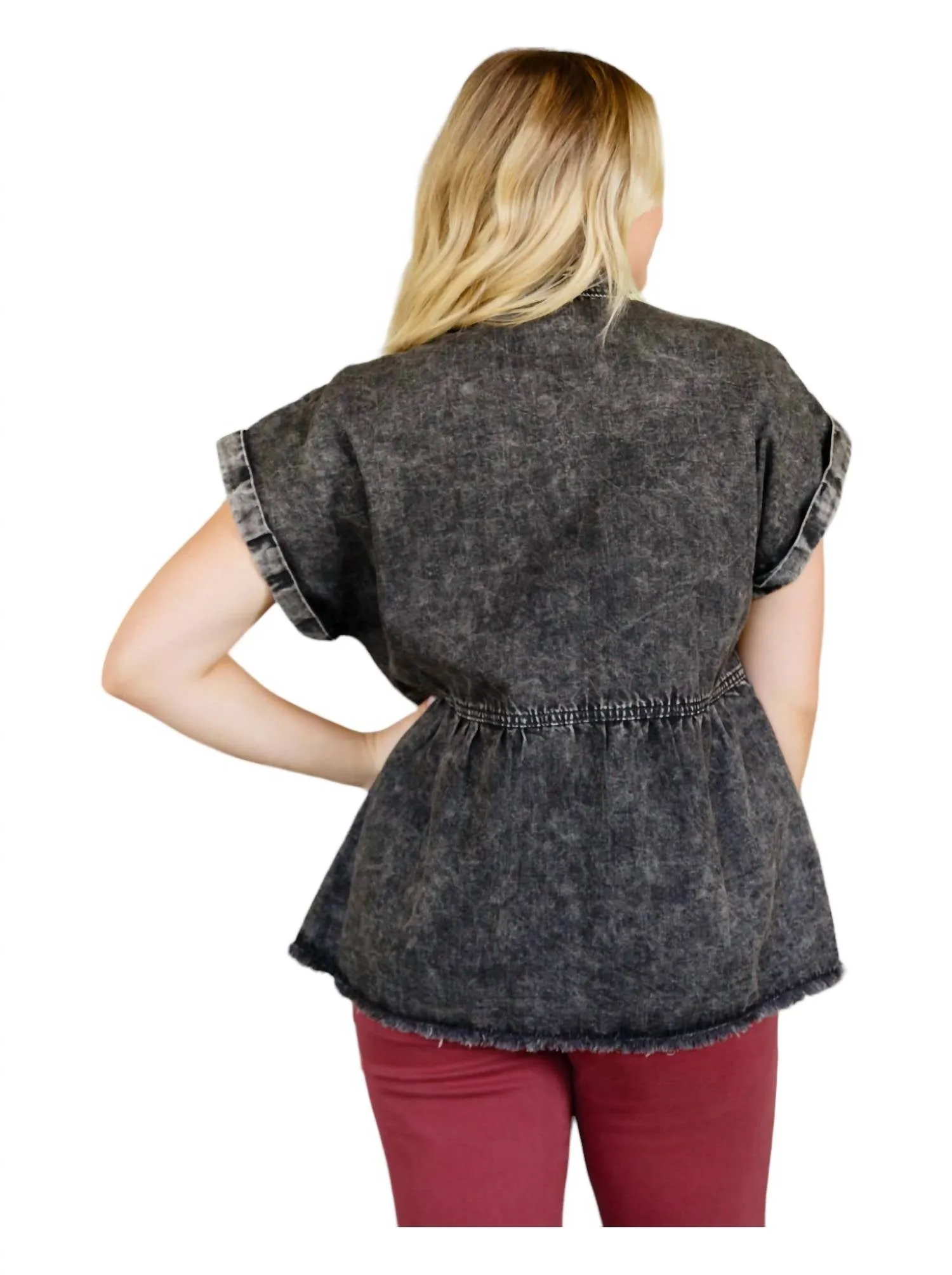 Andree By Unit - Cool and Carefree Denim Shirt
