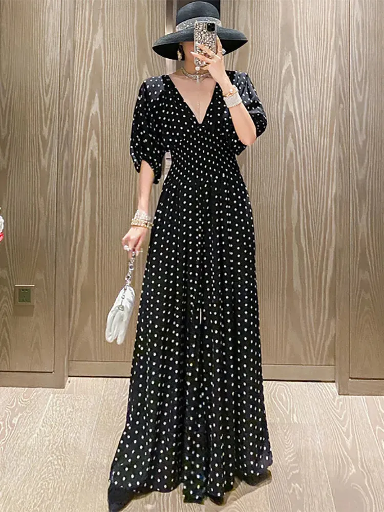 Boho Chic Polka Dot Jumpsuit