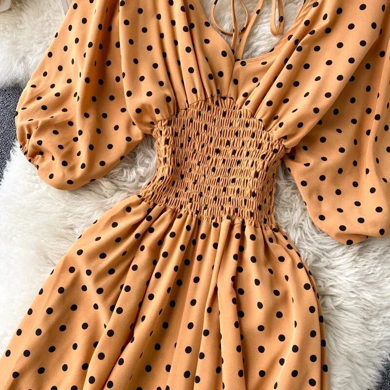 Boho Chic Polka Dot Jumpsuit
