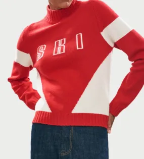 Contrast Ski Sweater