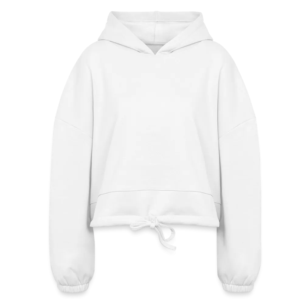 Customizable Womens Cropped Hoodie ADD YOUR OWN PHOTO, IMAGES, DESIGNS, QUOTES AND MORE