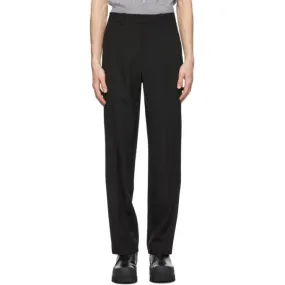 Dion Lee Black Straight Pants