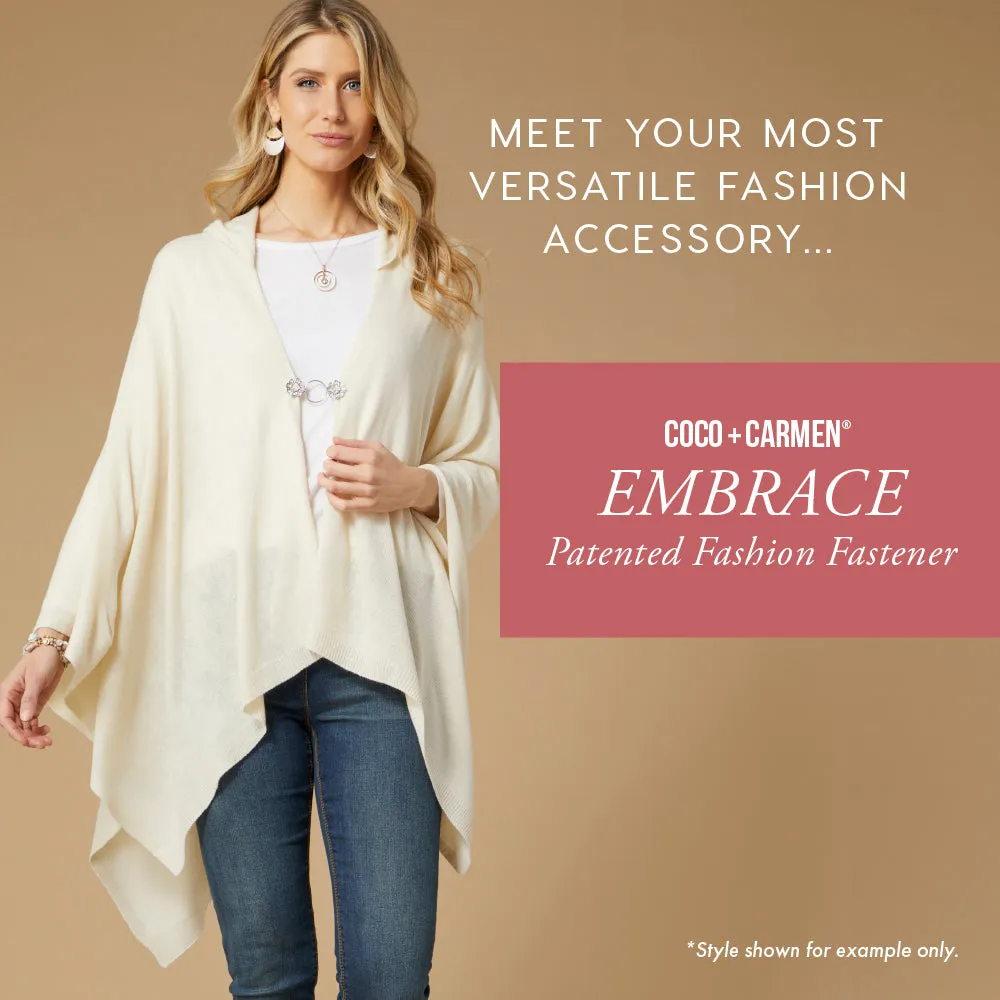 Embrace Fashion Fastener - Silver