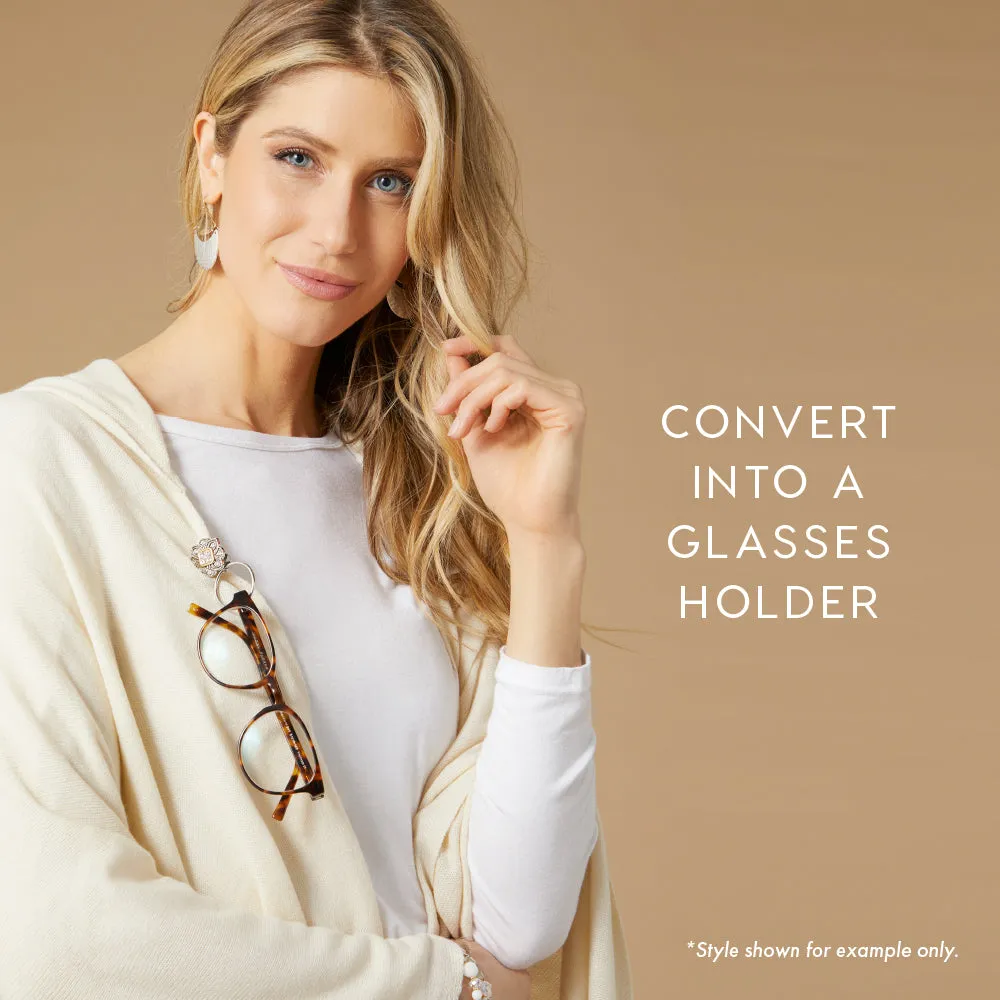 Embrace Fashion Fastener - Silver