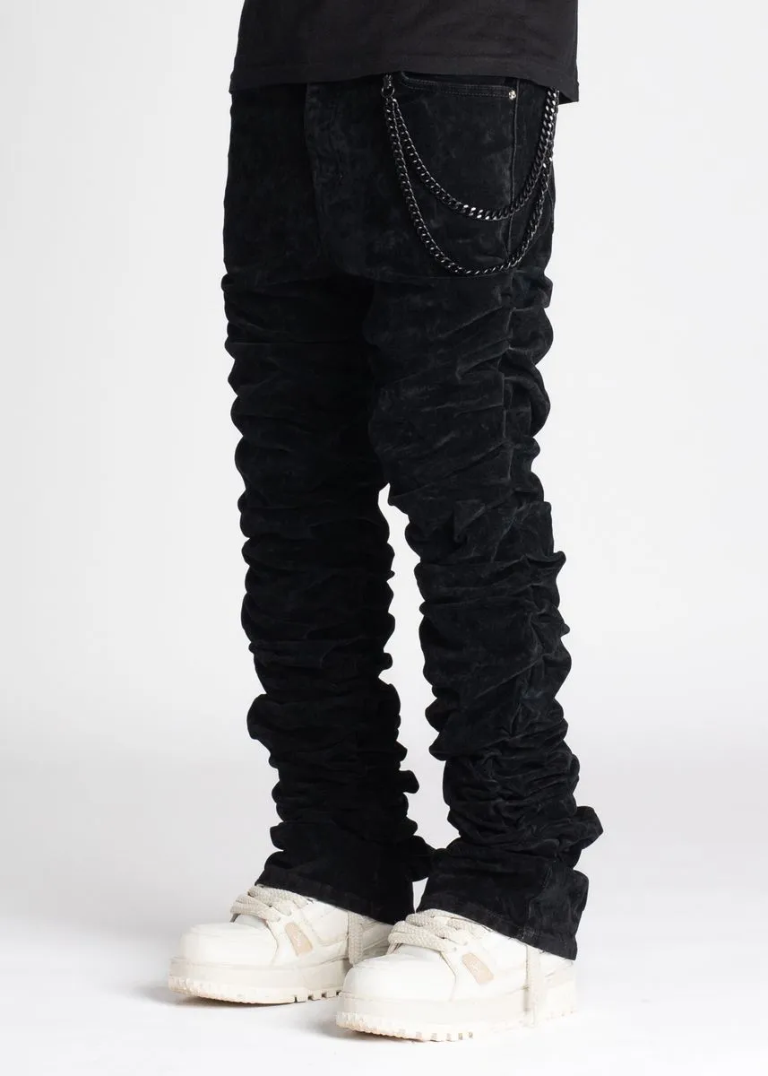 GUAPI All Black Super Stacked Denim V2 (Black)
