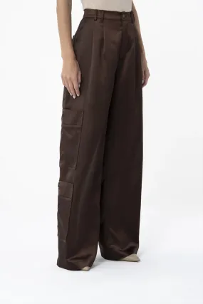 Hana Satin Silk Pants