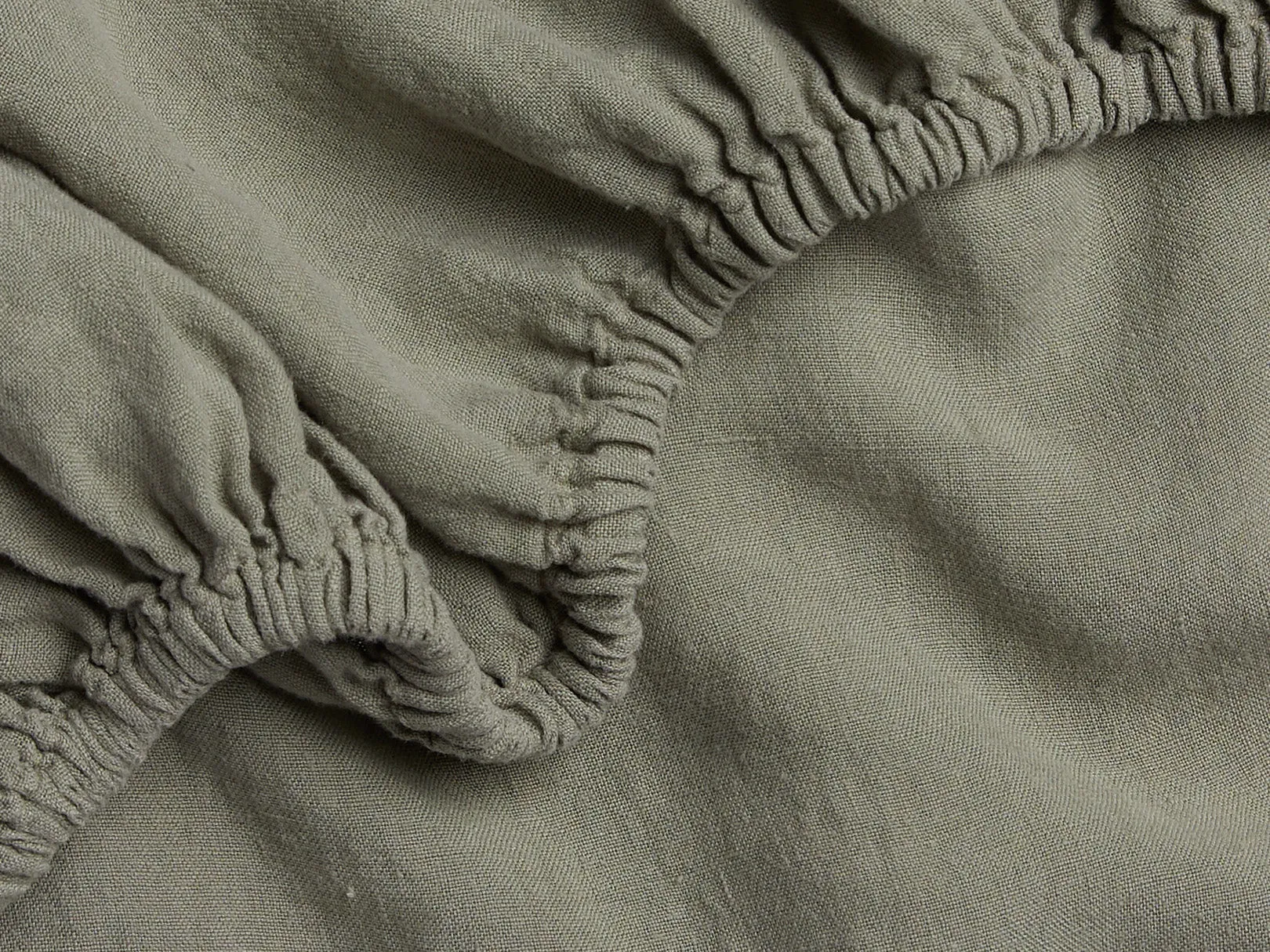 Linen Sham Set (Moss)