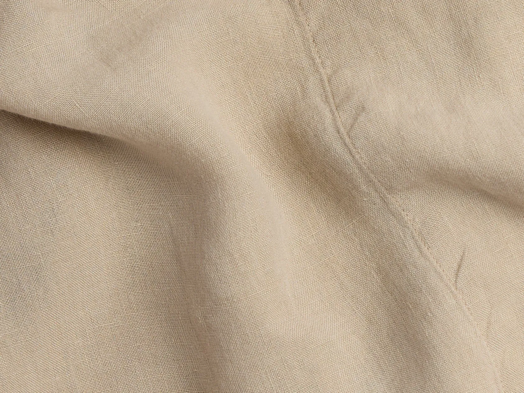 Linen Sham Set (Toast)