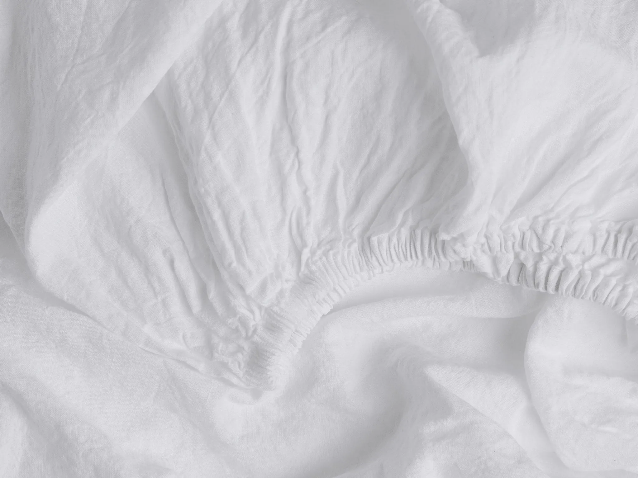 Linen Sham Set (White)