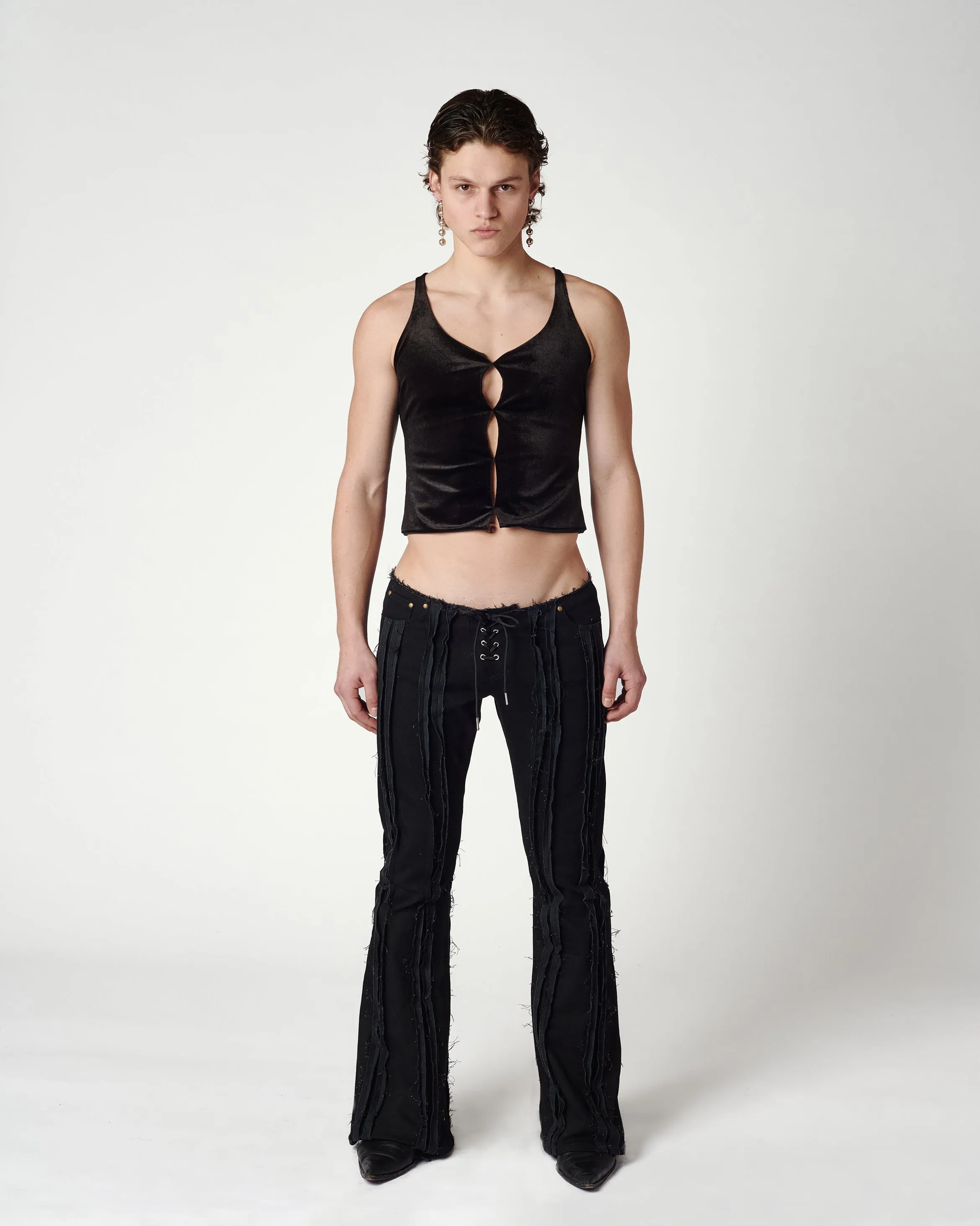 LOW FLARED JEANS