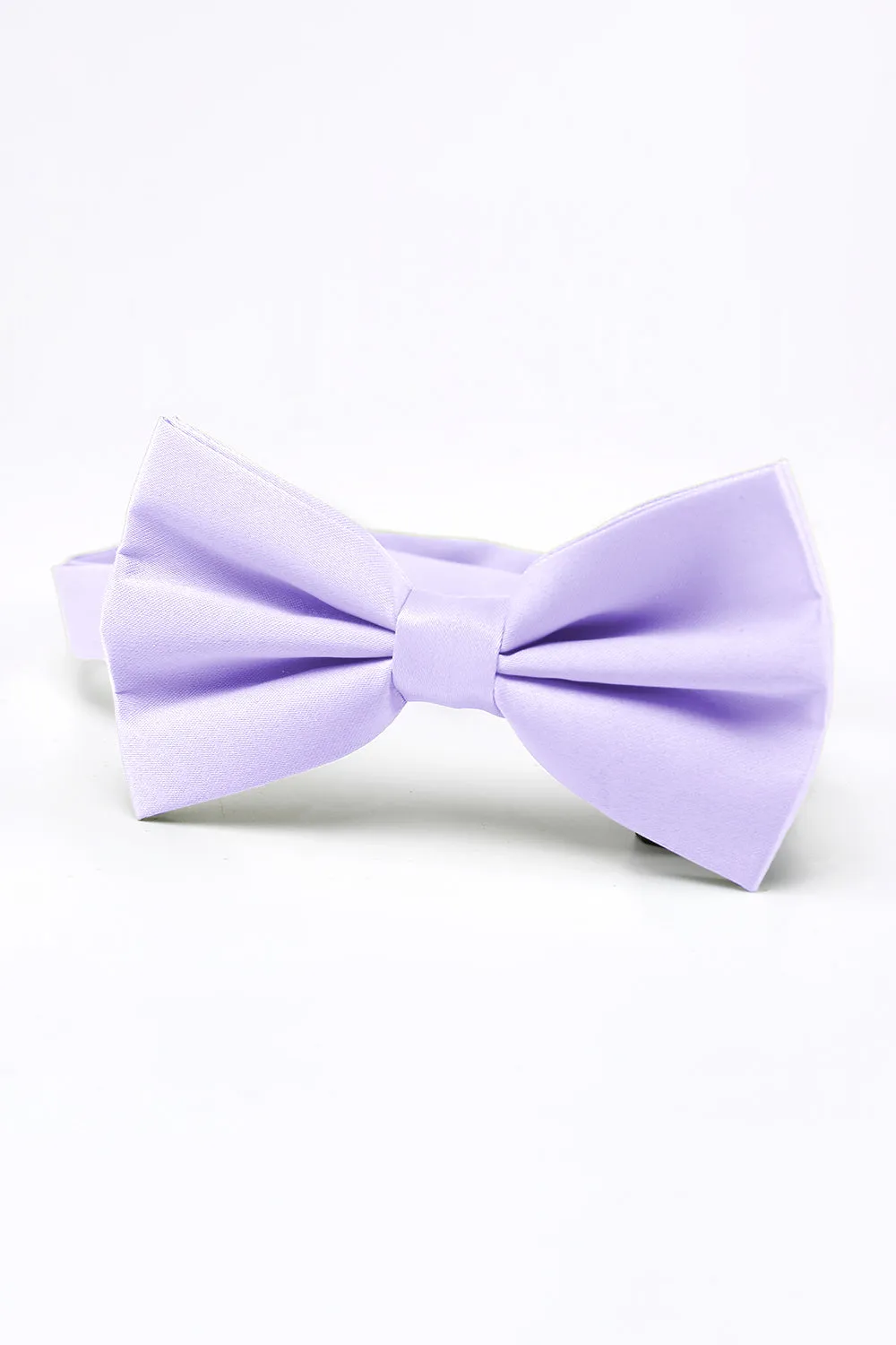 Men's Light Green Adjustable Bow Tie Solid Formal Tuxedo Bowtie