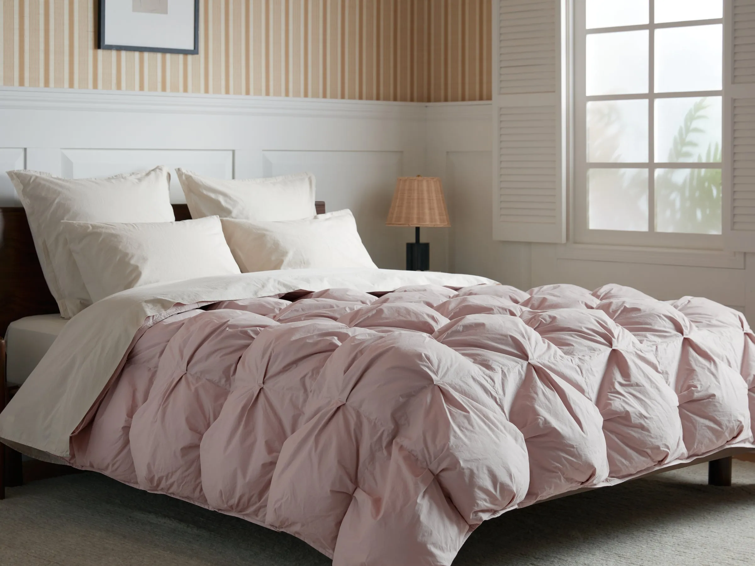 Organic Cotton Puff Comforter (Haze)