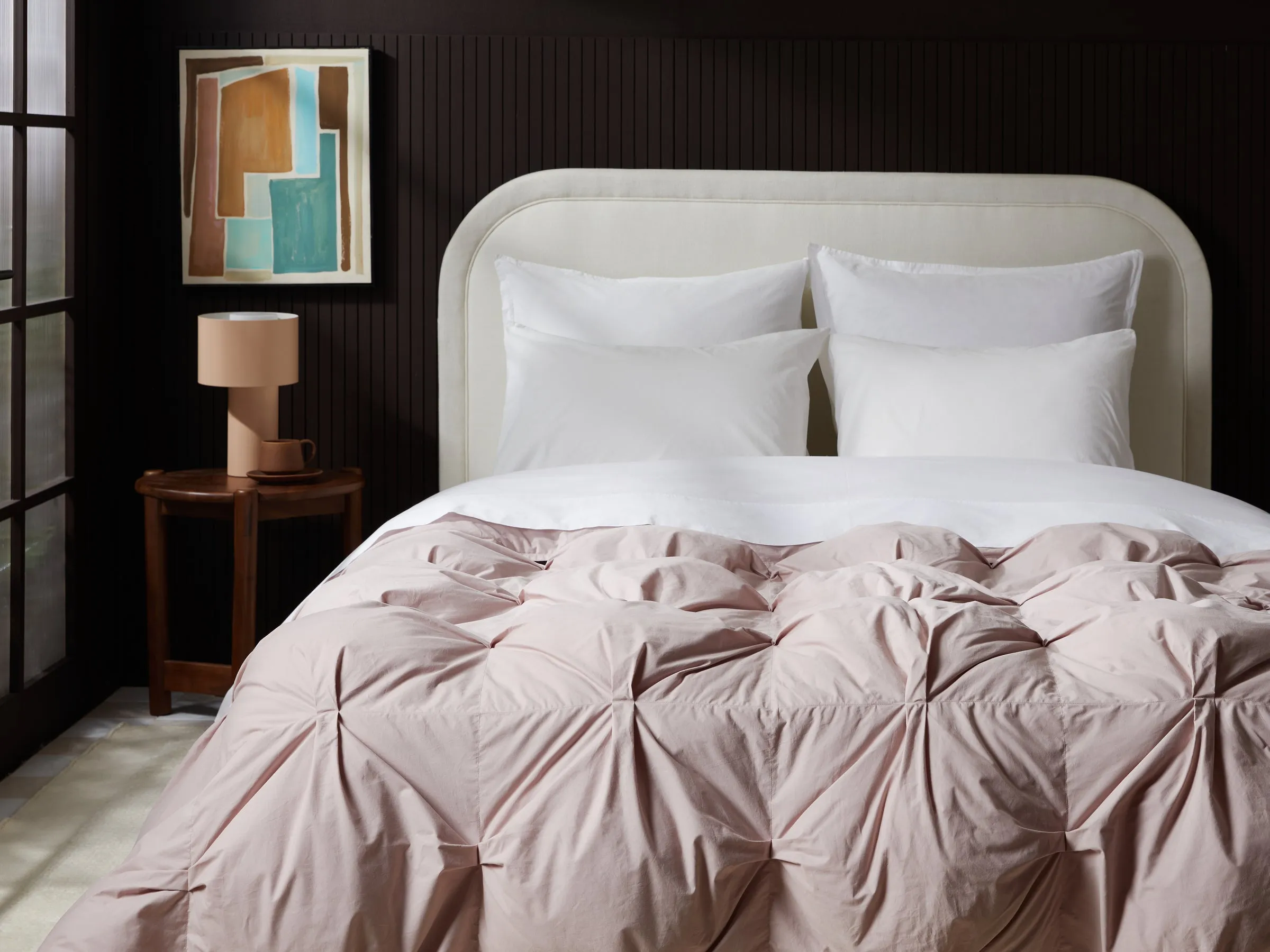 Organic Cotton Puff Comforter (Haze)