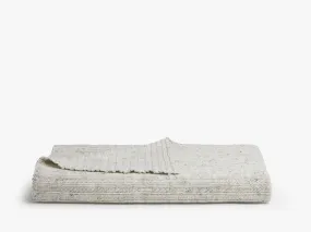 Oversized Rib Knit Throw (Marled)