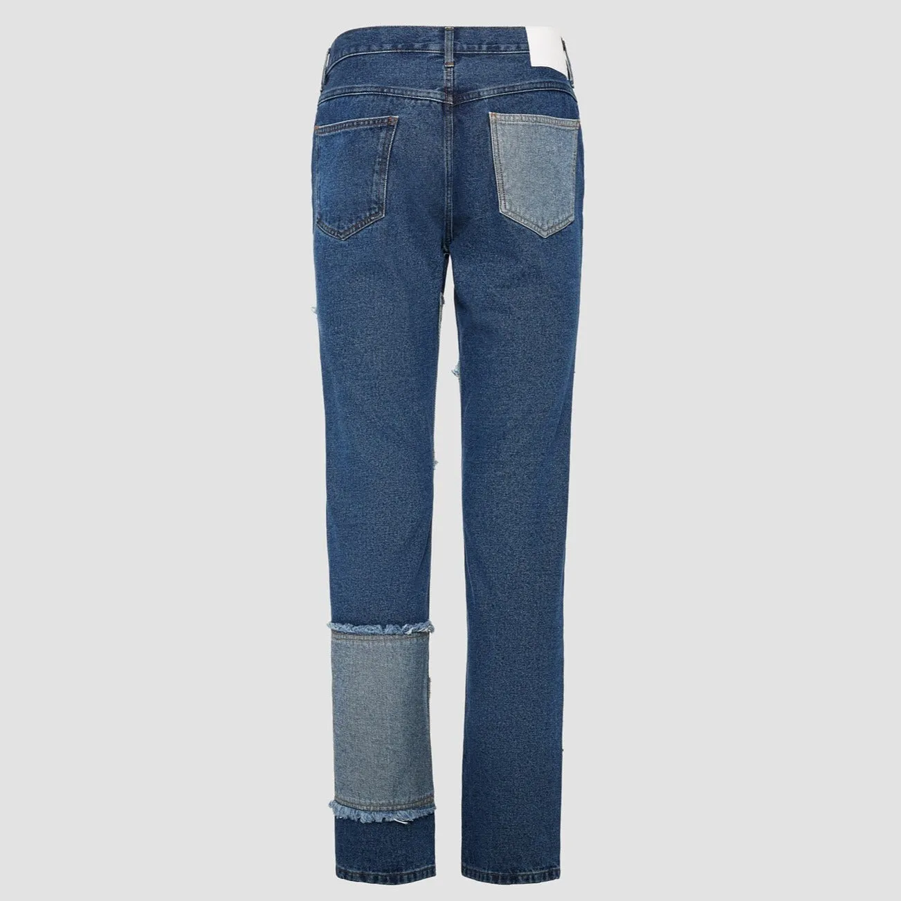 Patchwork Denim Jeans