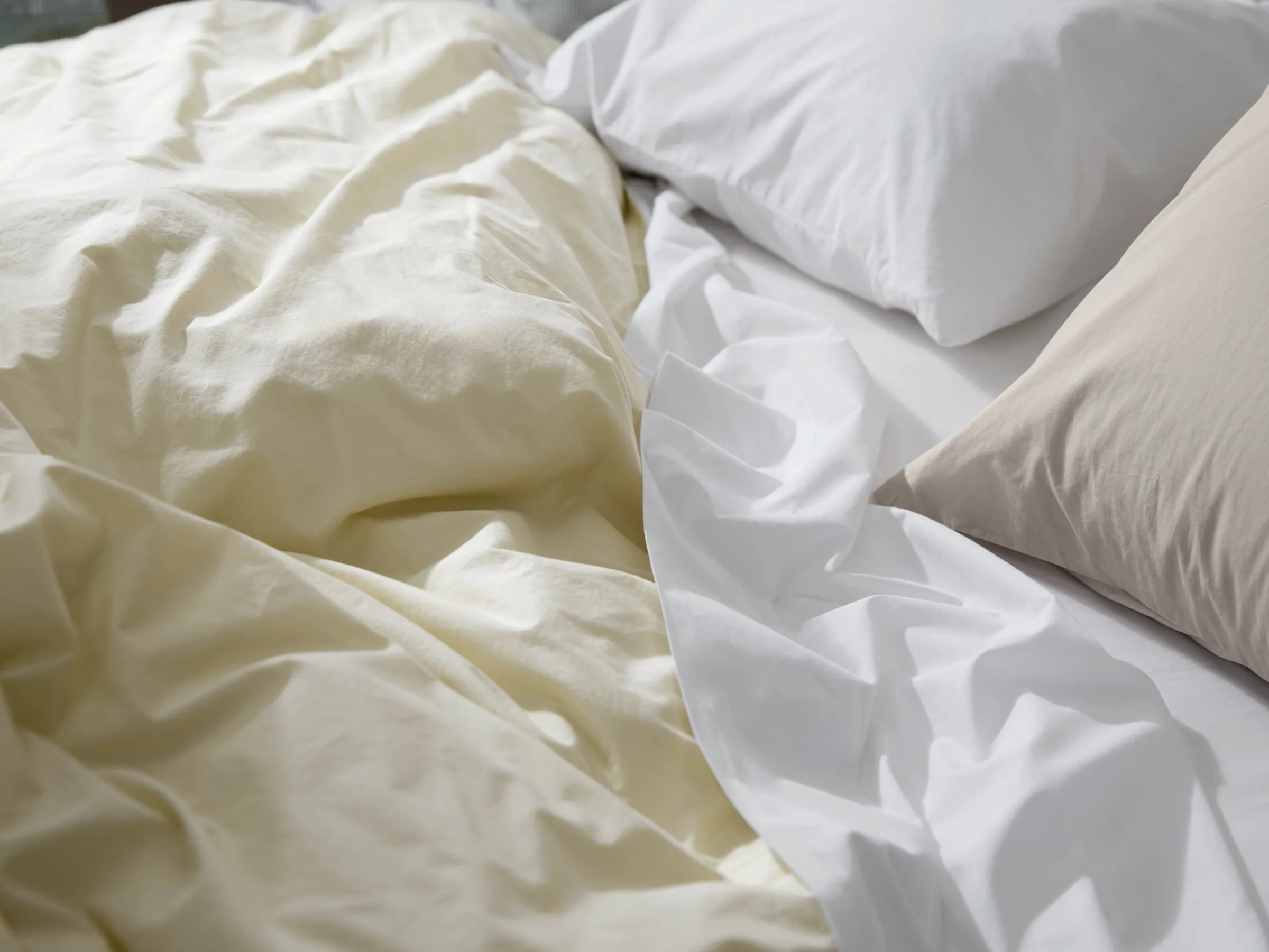 Percale Sheet Set - Butter F/Q