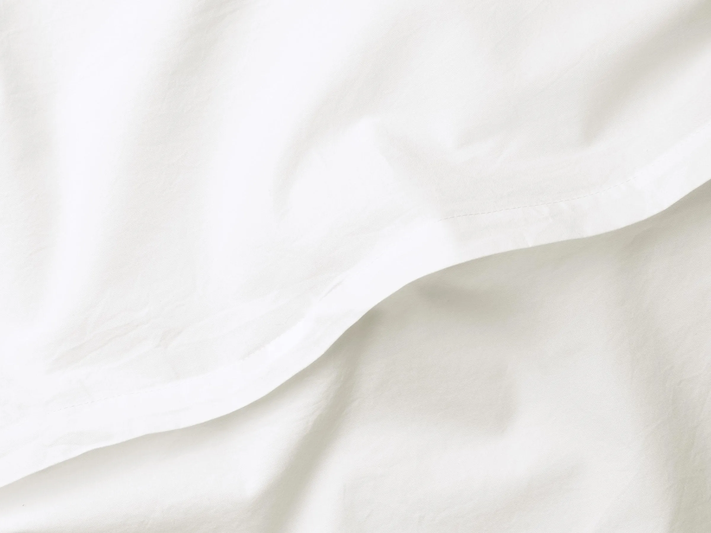 Percale Sheet Set - Cream K/CK