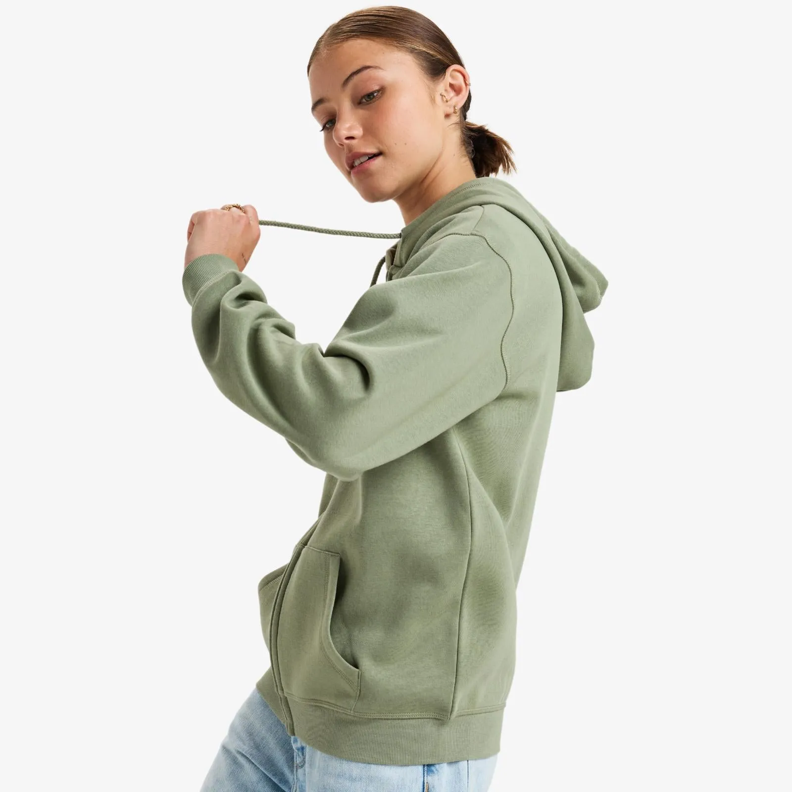 Roxy Womens Surf Stoked Zip Up Hoodie