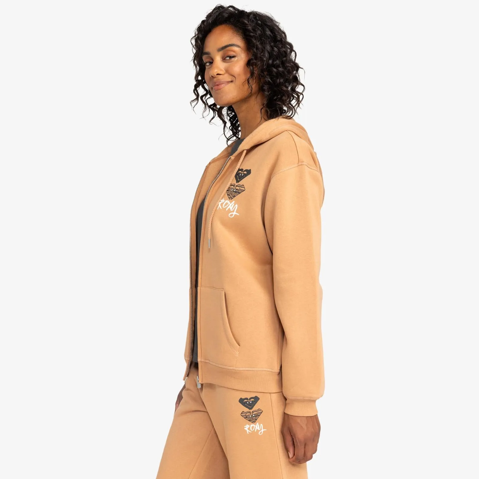 Roxy Womens Surf Stoked Zip Up Hoodie