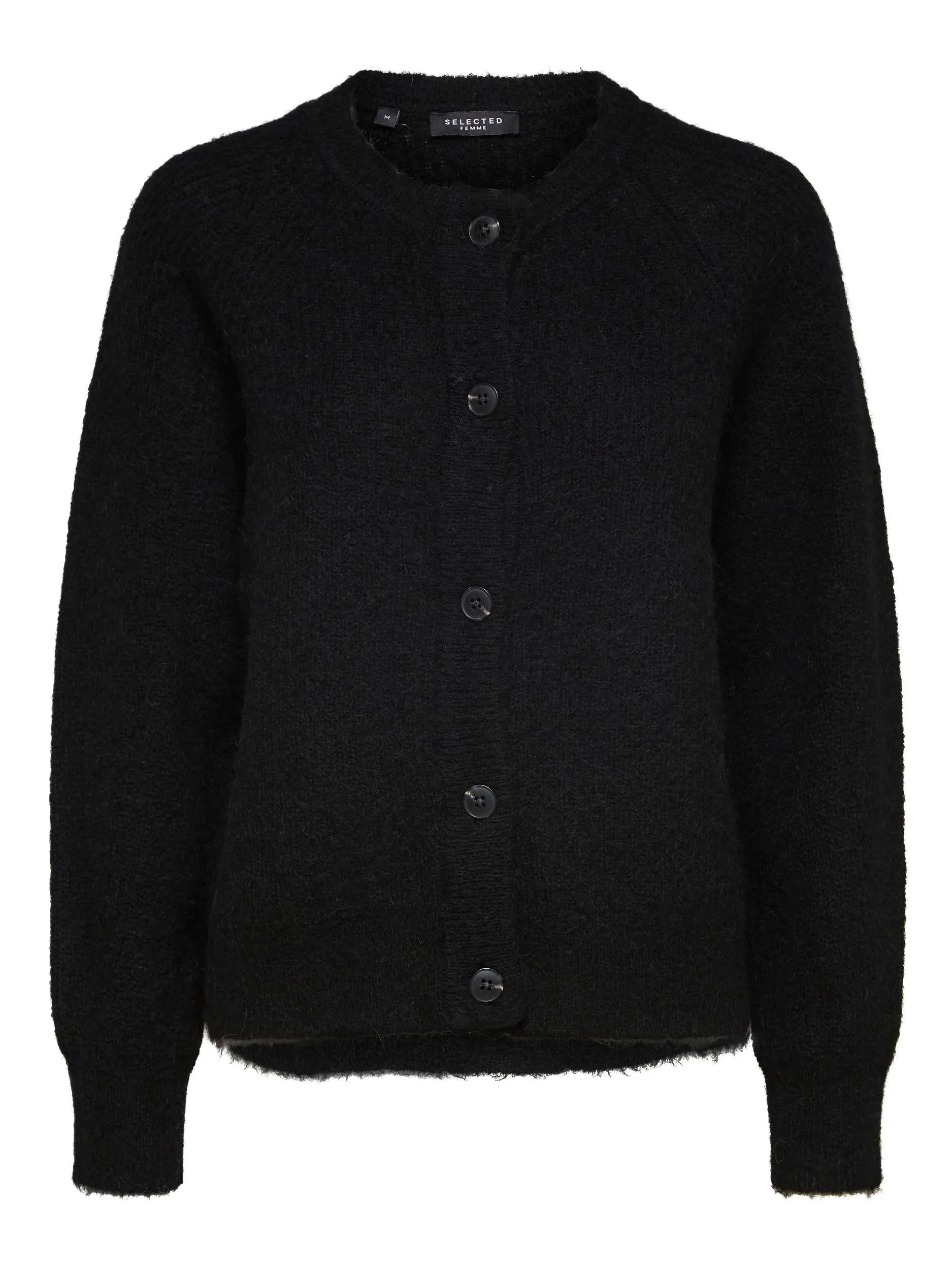 SLF Lulu Short Cardigan in Black