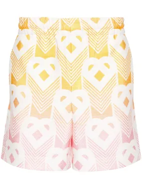 terrycloth-effect shorts