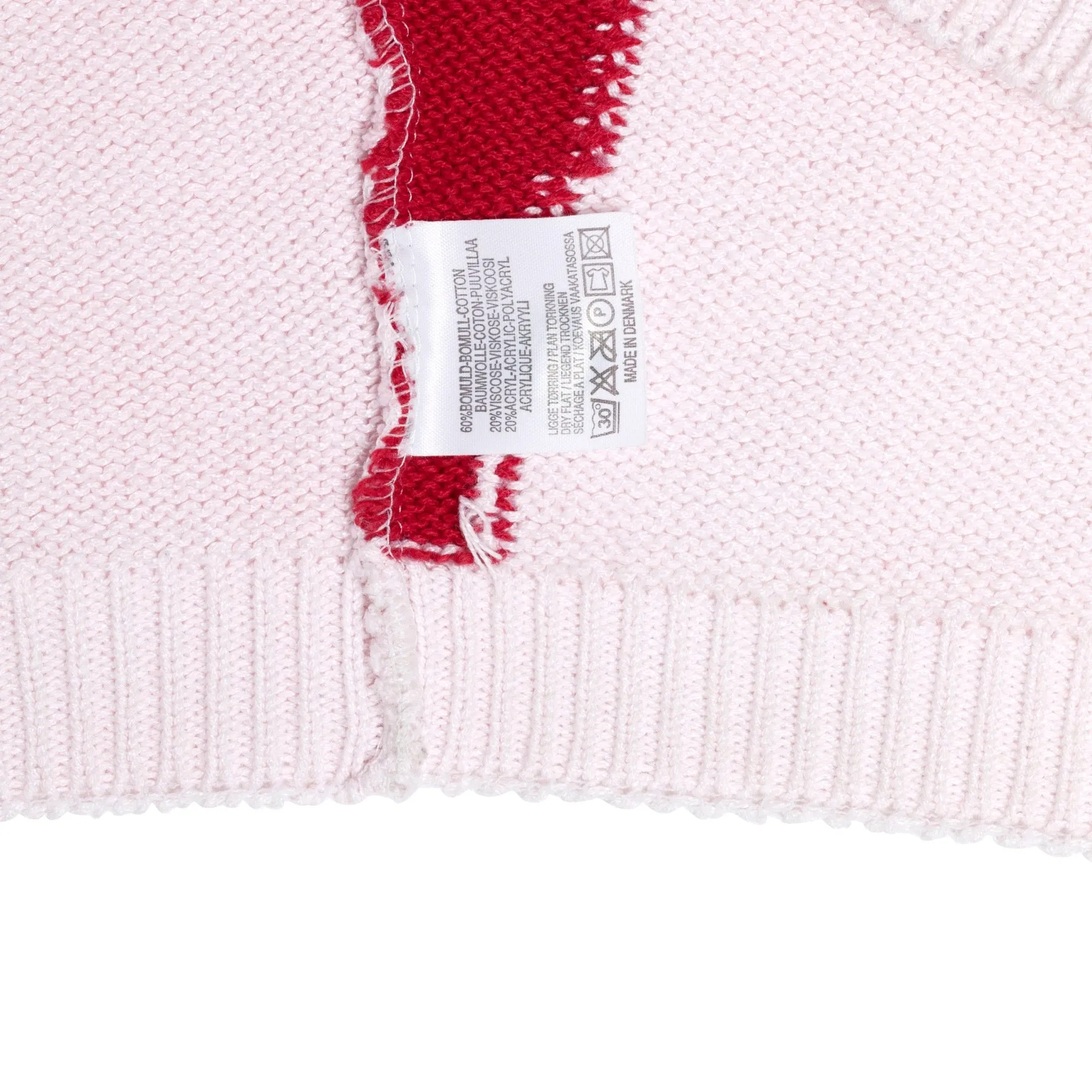 Unicorn Color Block Double Jersey Intarsia Knit Jumper