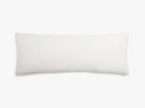Vintage Linen Body Pillow Cover (Antique White)