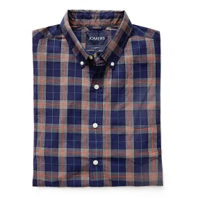 Washed Button Down Shirt - Vernon Plaid